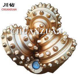 Kauçuk Contalı Rulman TCI Tricone Bit Yüksek Dönme Hızı 6 5/8 &quot;API Reg Pimi